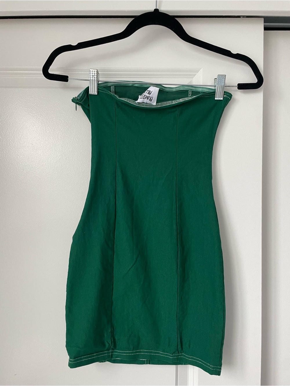 Princess Polly Strapless Green Bodycon Mini Dress - Picture 7 of 7